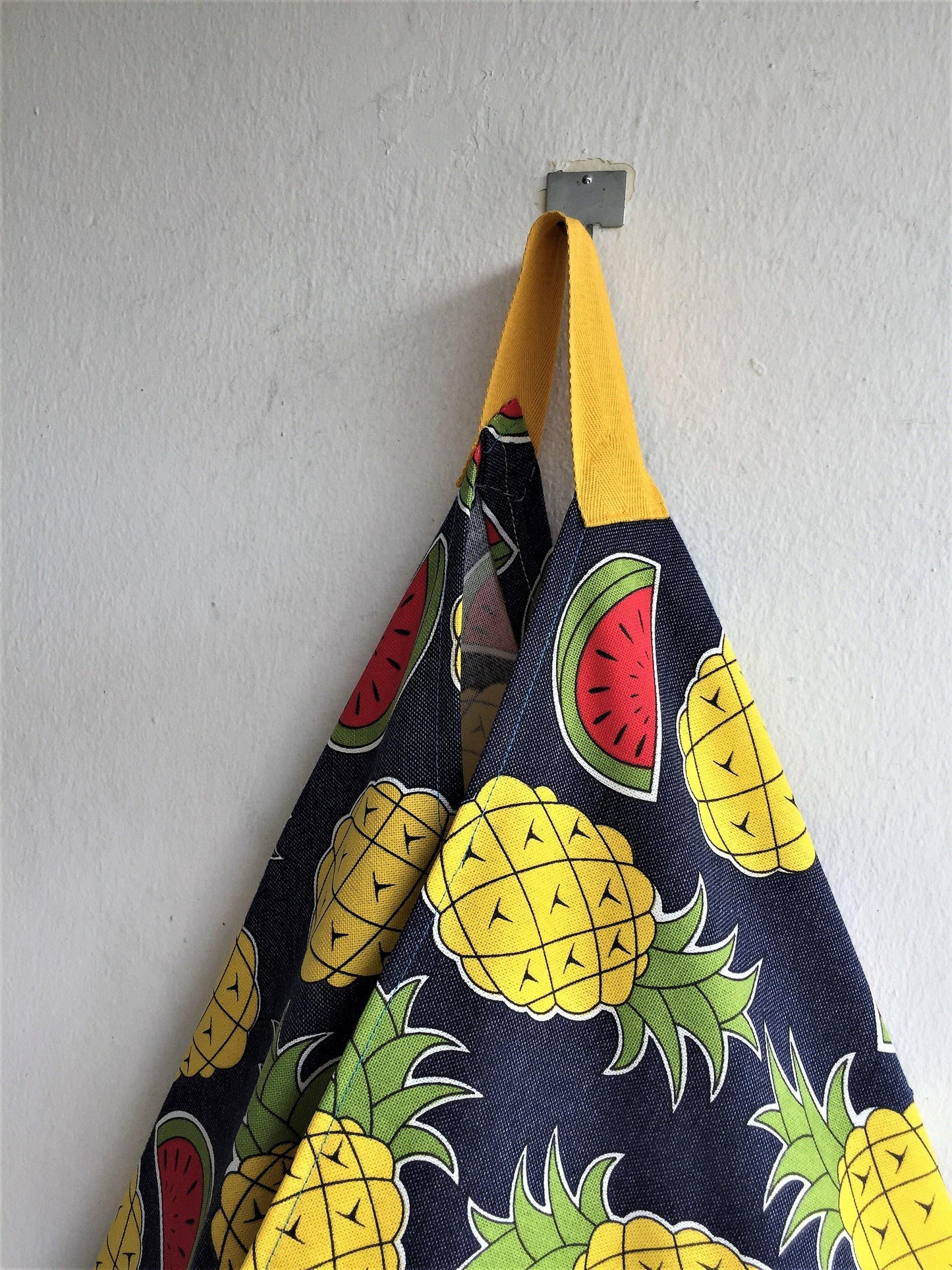 Market shopping tote bag | Pineapple summer bento bag - jiakuma.myshopify.com