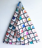 Origami bento bag colorful shoulder cool fabric triangle bag |  Barcelona - Jiakuma