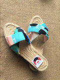 Handmade and original espadrilles summer shoe jute sole | Contemporary palette - jiakuma.myshopify.com