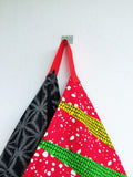 Colorful and original African market shopping eco friendly reusable bag | Japan meets Africa - jiakuma.myshopify.com