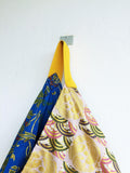 Shoulder origami handmade fabric bento bag | gold fish - jiakuma.myshopify.com
