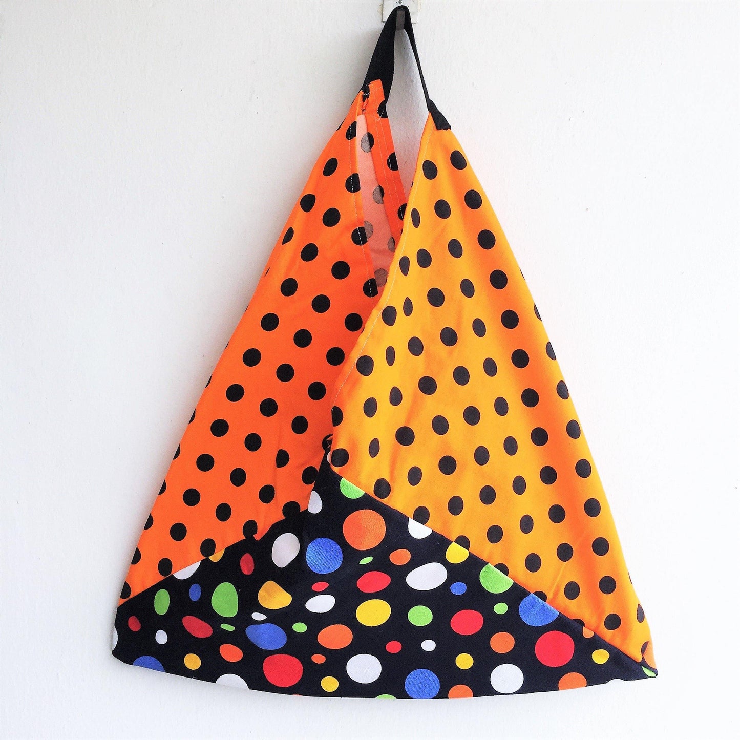 Cotton canvas reusable fabric , shoulder bento bag | Naranja - jiakuma.myshopify.com