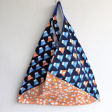 Cotton canvas eco friendly triangle bento bag | Japanese Madness - jiakuma.myshopify.com