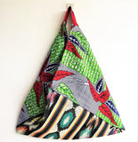 Eco friendly colorful shopping reusable origami bento bag | Boho Africa - jiakuma.myshopify.com