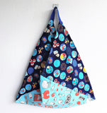Origami traingle Japanese bento bag , eco friendly shopping bag | Hokkaido - jiakuma.myshopify.com