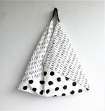Origami bento bag, Japanese shoulder bag | Dotes & lines019 - jiakuma.myshopify.com