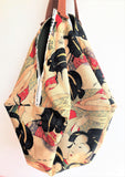 Origami sac fabric bag, Japanese fabric inspired bag, hadmade cool bag | Geisha - Jiakuma