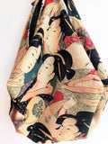 Origami sac fabric bag, Japanese fabric inspired bag, hadmade cool bag | Geisha - Jiakuma