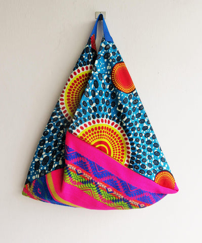Unique colorful eco friendly bento bag | African planets - jiakuma.myshopify.com