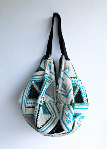 Handmade origami shoulder Japanese bag| Boho - jiakuma.myshopify.com