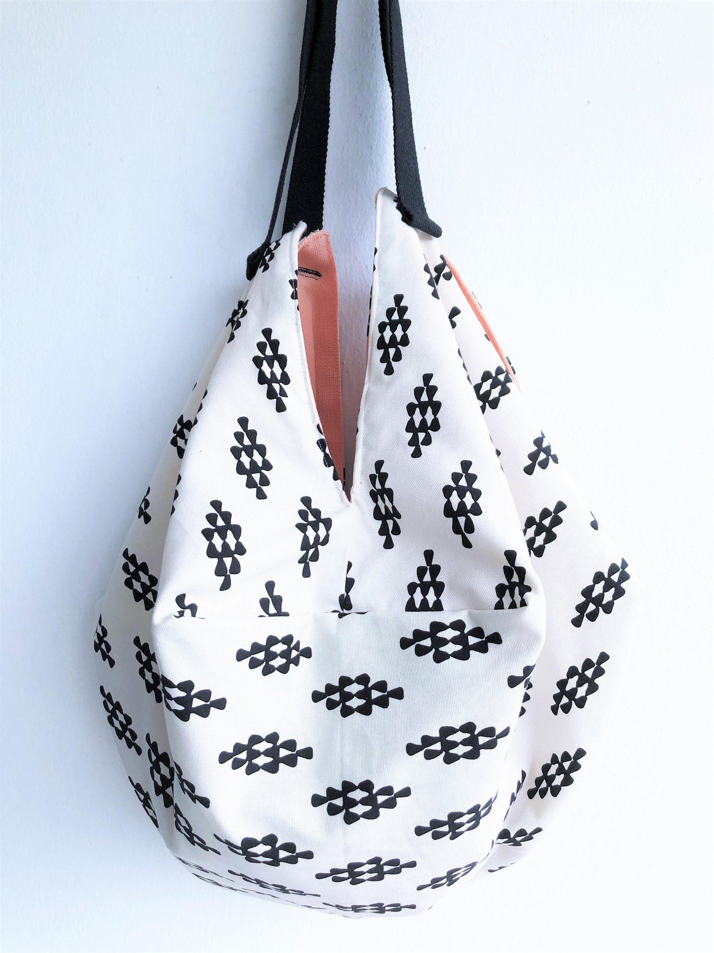 Japanese shoulder handmade bag | Black & White - jiakuma.myshopify.com