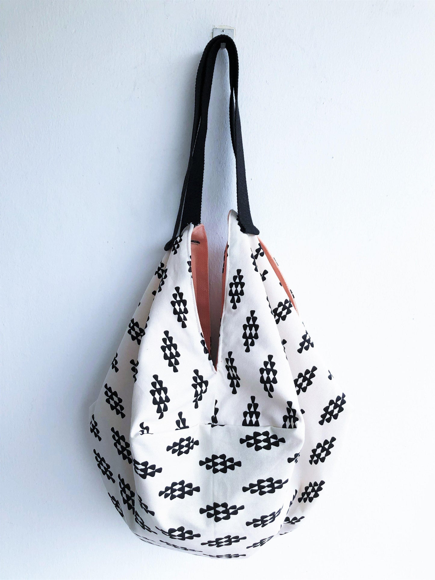 Japanese shoulder handmade bag | Black & White - jiakuma.myshopify.com