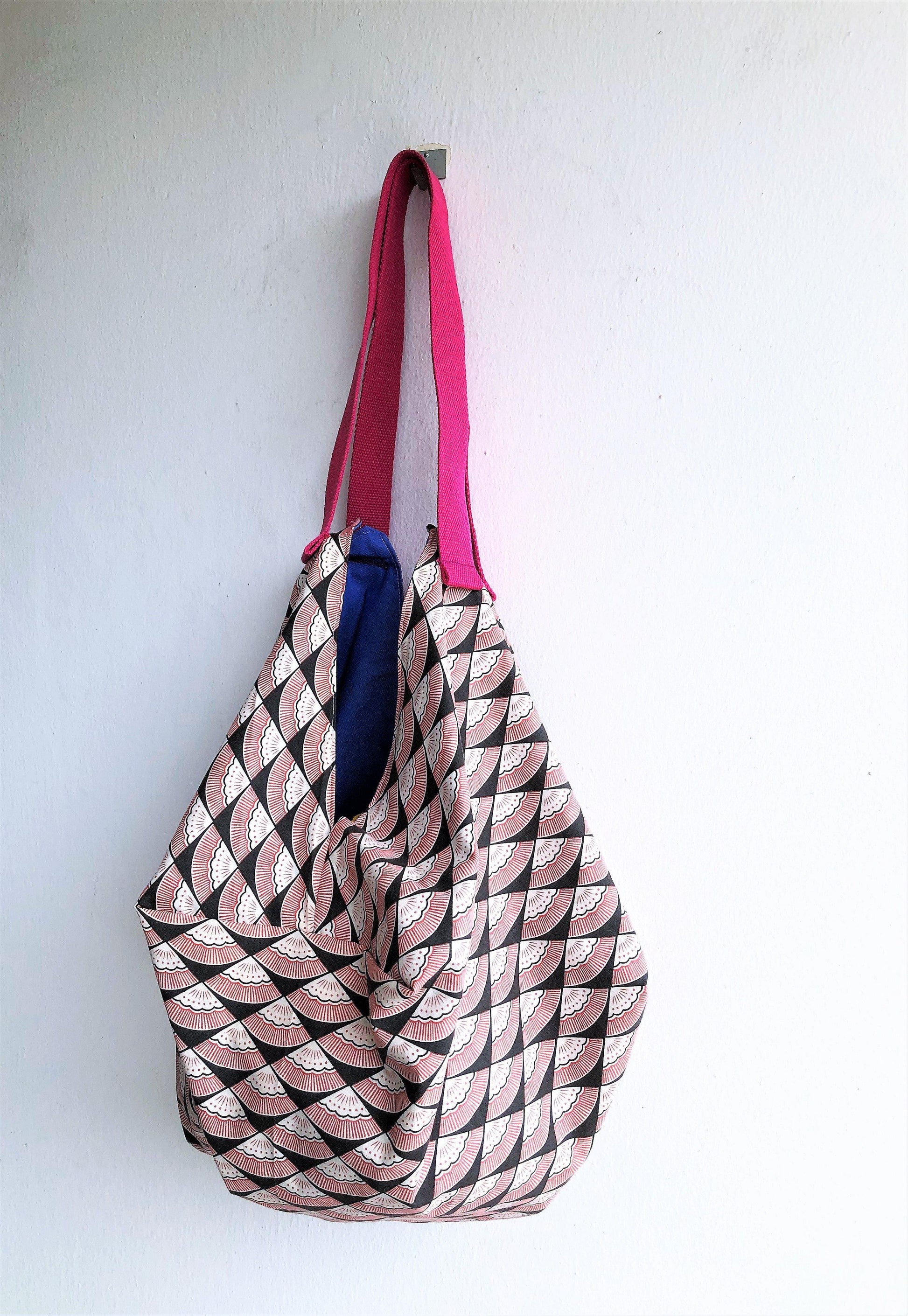 Shoulder handmade octagonal bag | Art noveau in Tokio - jiakuma.myshopify.com