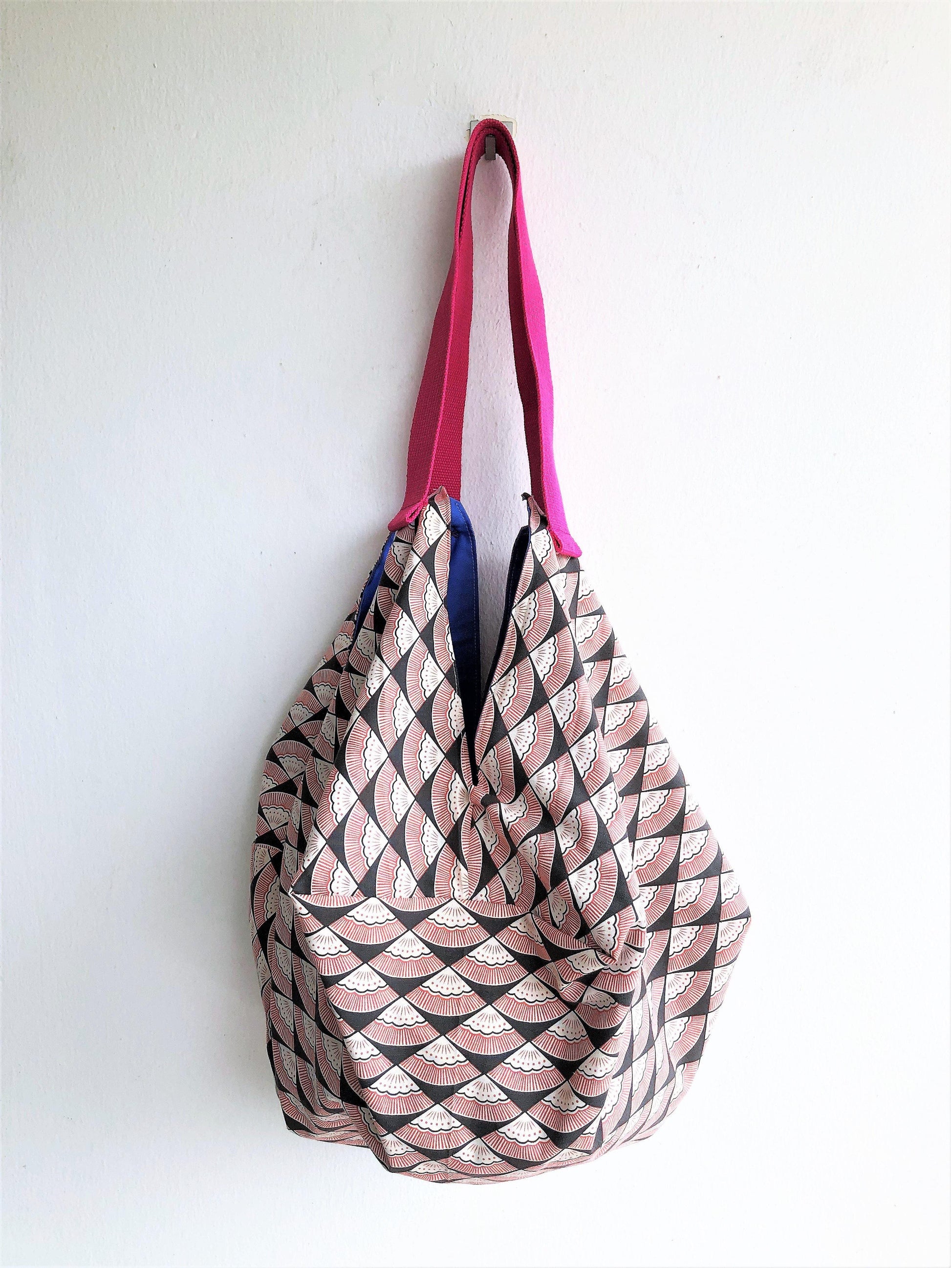 Shoulder handmade octagonal bag | Art noveau in Tokio - jiakuma.myshopify.com