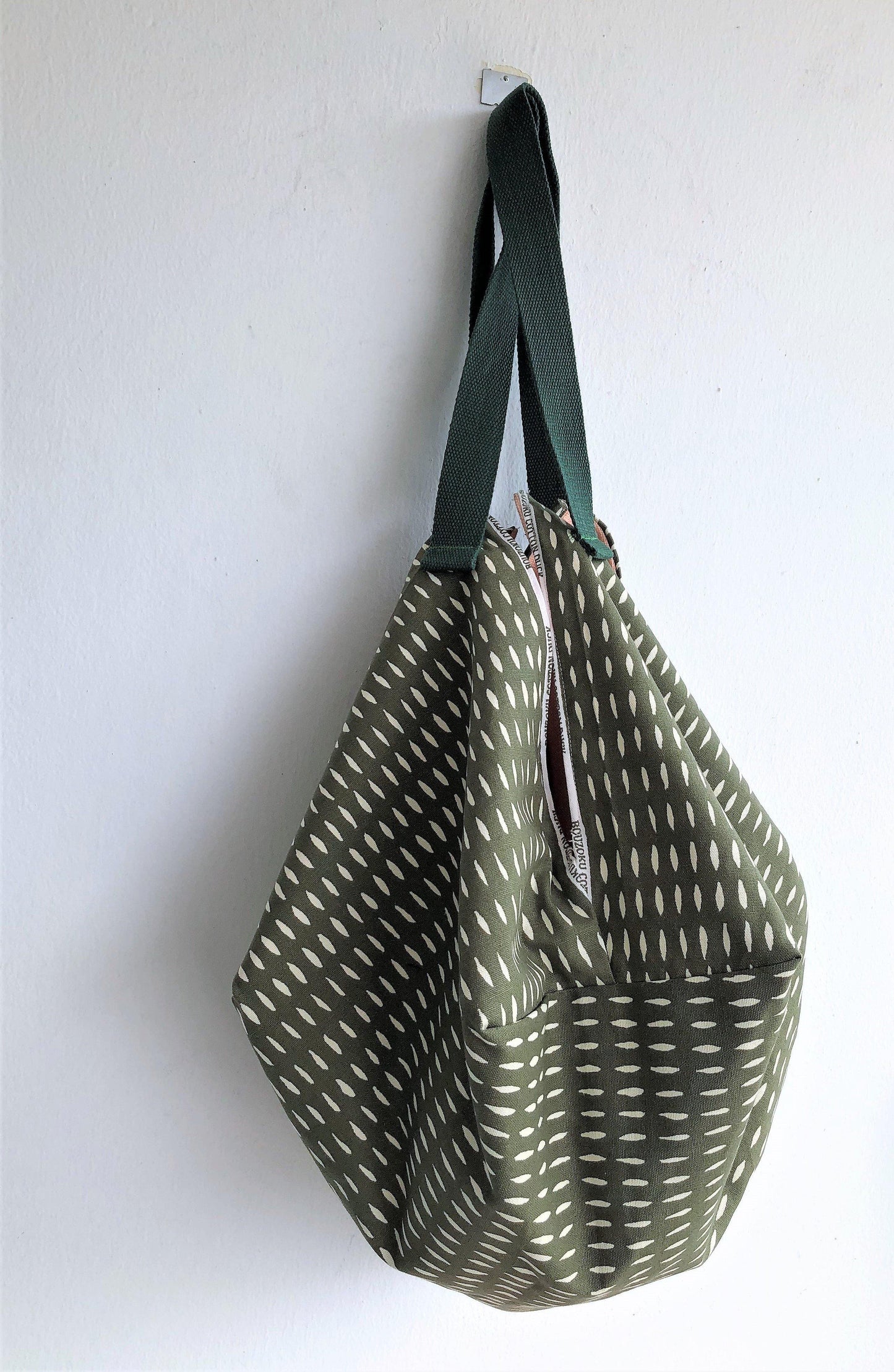 Crossover shoulder origami sac bag | Greenery - jiakuma.myshopify.com