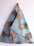 Origami bento bag colorful shoulder eco friendly bag | Ananas - Jiakuma