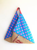 Bento bag, origami triangle shoulder bag , groceries shopping eco bag | La langosta - Jiakuma
