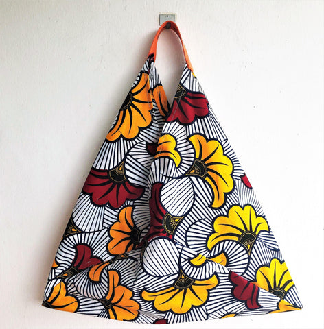 Eco friendly handmade origami Azuma Bukaro Bento bag |Mutombo - Jiakuma
