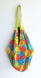 origami sac shoulder fabric geometric bag | Smiley faces - jiakuma.myshopify.com