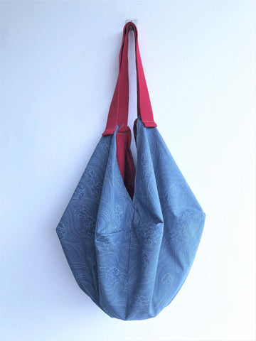 Japanese inspired origami shoulder sac bento bag | Japanese weaves - jiakuma.myshopify.com