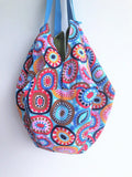 Geometric origami sac shoulder bag | Abstract flowers - jiakuma.myshopify.com