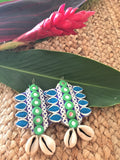 Tropical shells earrings - jiakuma.myshopify.com