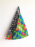 Shoulder eco bag, origami bento bag, African eax textile tote bag | Africa meets Japan - Jiakuma