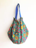 Colorful African sac shoulder bag , eco friendly handmade shopping bag | Snow in Africa - Jiakuma