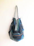 Sac shoulder colorful eco bag, African fabric and batik handmade bag | Africa & Malaysia - Jiakuma