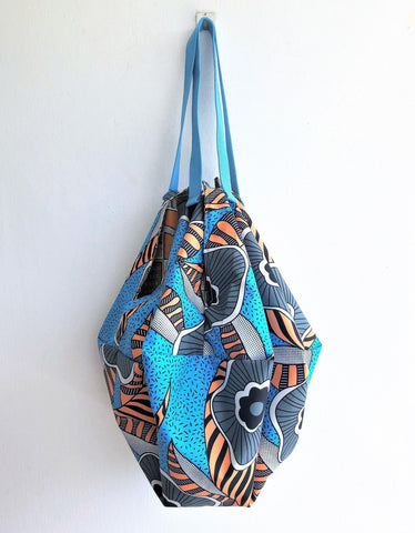 Shoulder sac handmade origami reversible bag | tiger vintage 70 - Jiakuma