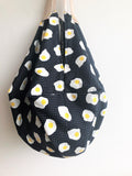 Shoulder sac origami bag, Japanese fabric eco bag, tote shopping bag | Huevo frito - Jiakuma