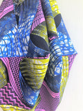 Cool African fabric origami sac bag, eco friendly colorful handmade shoulder bag | Infinite Africa - Jiakuma