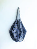Origami sac fabric shoulder bag, shopping handamde eco bag | Cameo gris - Jiakuma