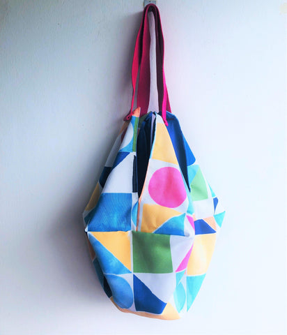 Colorful eco friendly handmade origami bag | Trencadis - jiakuma.myshopify.com