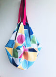 Colorful eco friendly handmade origami bag | Trencadis - jiakuma.myshopify.com