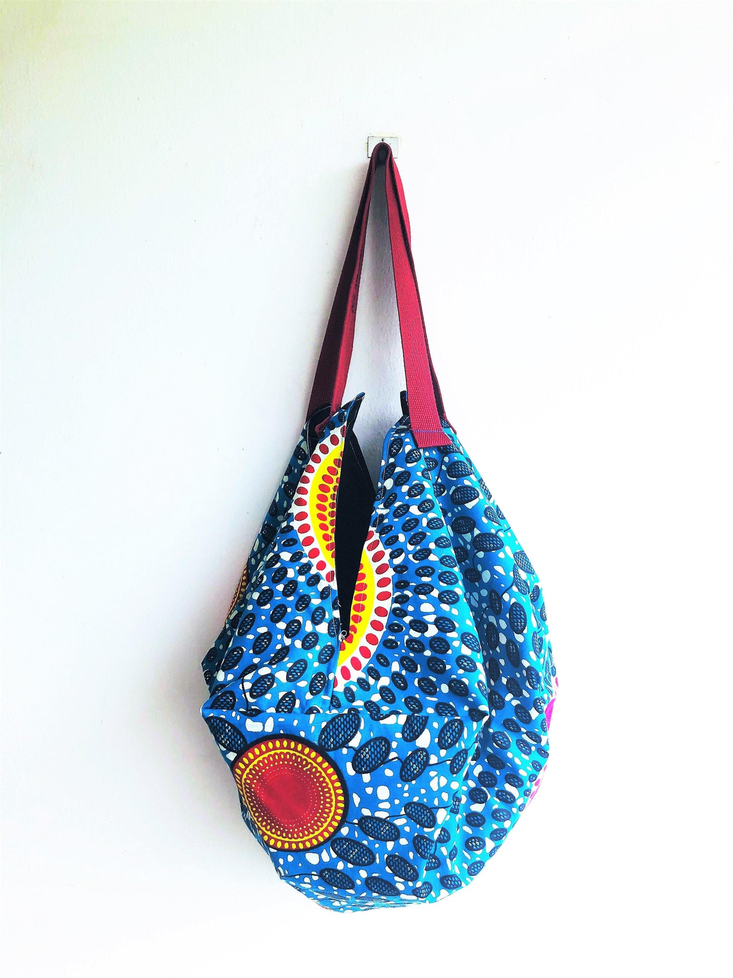 Sac shoulder fabric handmade origami bag | Planet Africa - Jiakuma