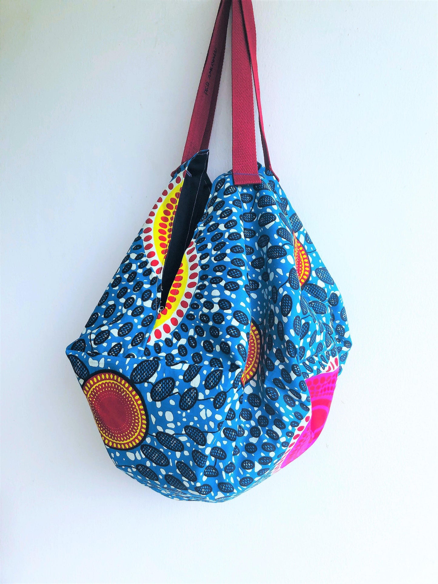 Sac shoulder fabric handmade origami bag | Planet Africa - Jiakuma