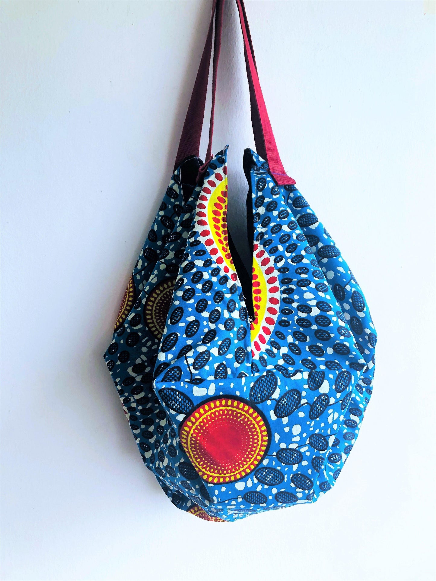 Sac shoulder fabric handmade origami bag | Planet Africa - Jiakuma