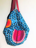 Sac shoulder fabric handmade origami bag | Planet Africa - Jiakuma