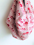 Origami shoulder sac, handmade groceries shopping bag, Japanese inspired |Las chicas - Jiakuma
