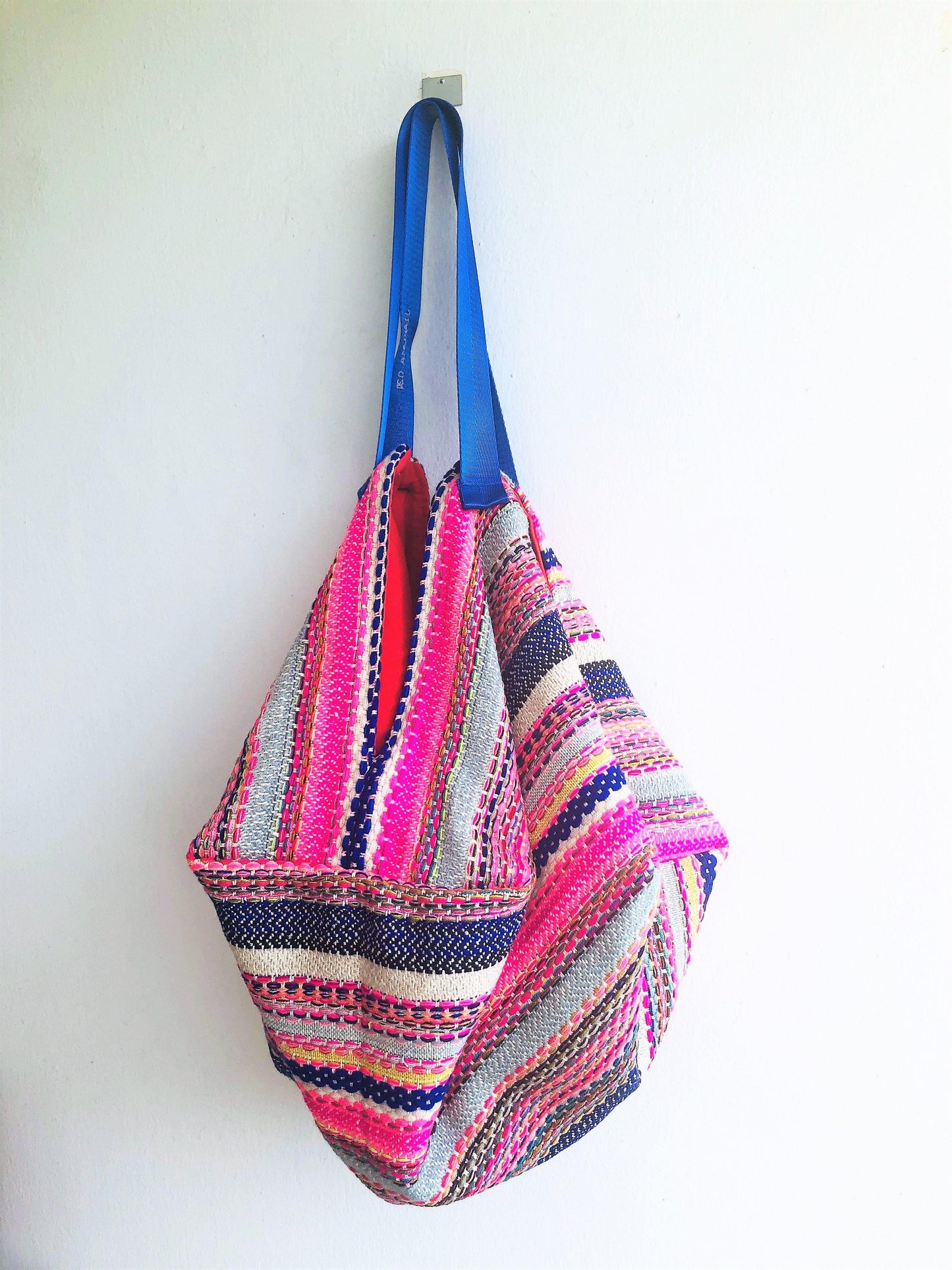 Summer boho sac shoulder bag, origami eco friendly shopping groceries bag handmade | Chihuahua - Jiakuma