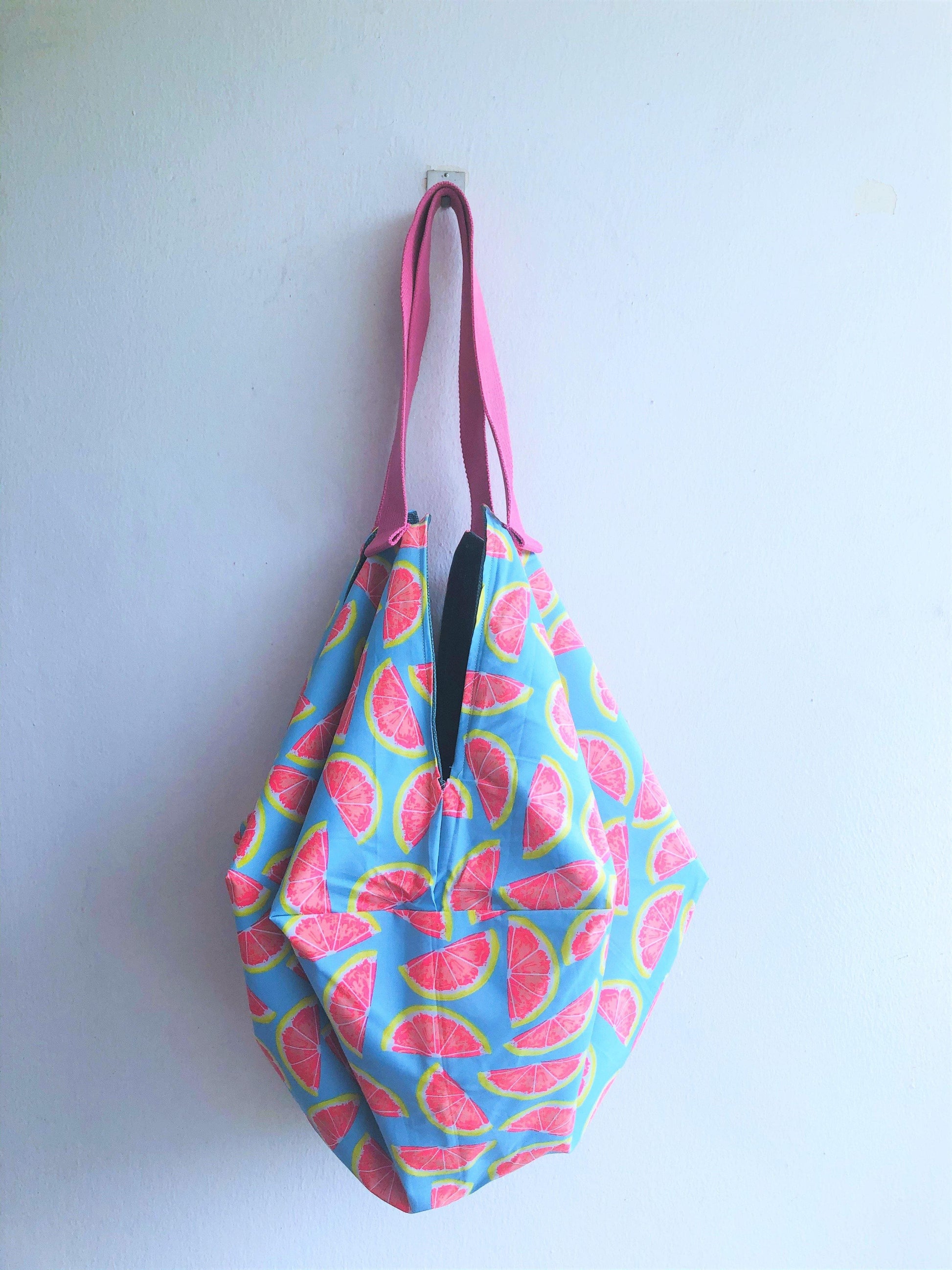 Origami octagonal geometric shoulder sac bag | Pomelo - Jiakuma