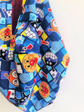 Fabric shoulder Japanese inspired sac origami bag | Retro Tokyo - Jiakuma