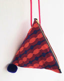 Colorful small origami easy to carry triangle shoulder bag | 70's vibe - jiakuma.myshopify.com